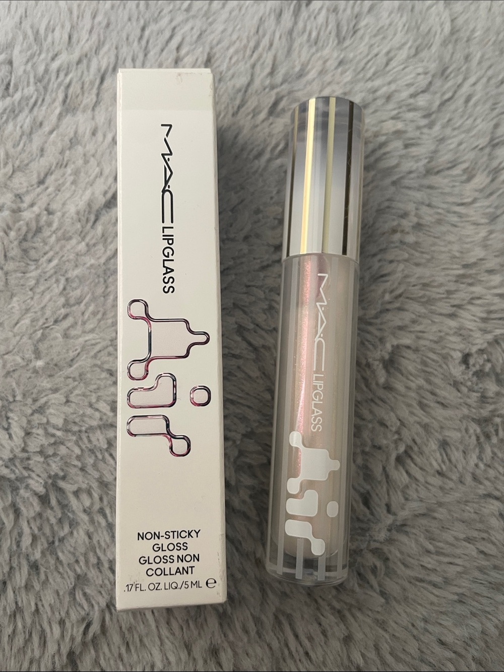 MAC Cosmetics Lipglass Shimmering Pink Pearl Lip Gloss